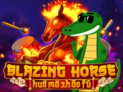 Ride the fiery Blazing Horse pokie with Free Games, Hold & Spin, and big jackpots at PlayCroco Casino.